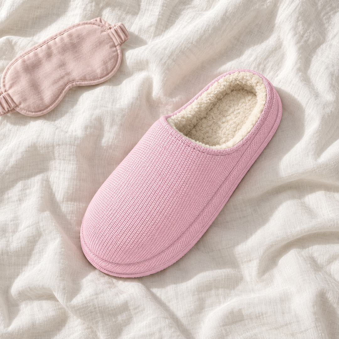 Slippers for Women, Cushioned Closed Toe Mules