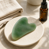 Gua Sha Stone for Face, Green Aventurine Heart Shaped Tool