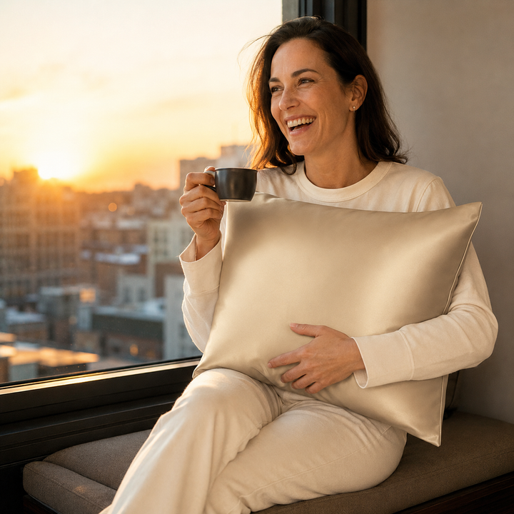 Mulberry Silk Pillowcase for Hair &amp; Skin - 22 Momme