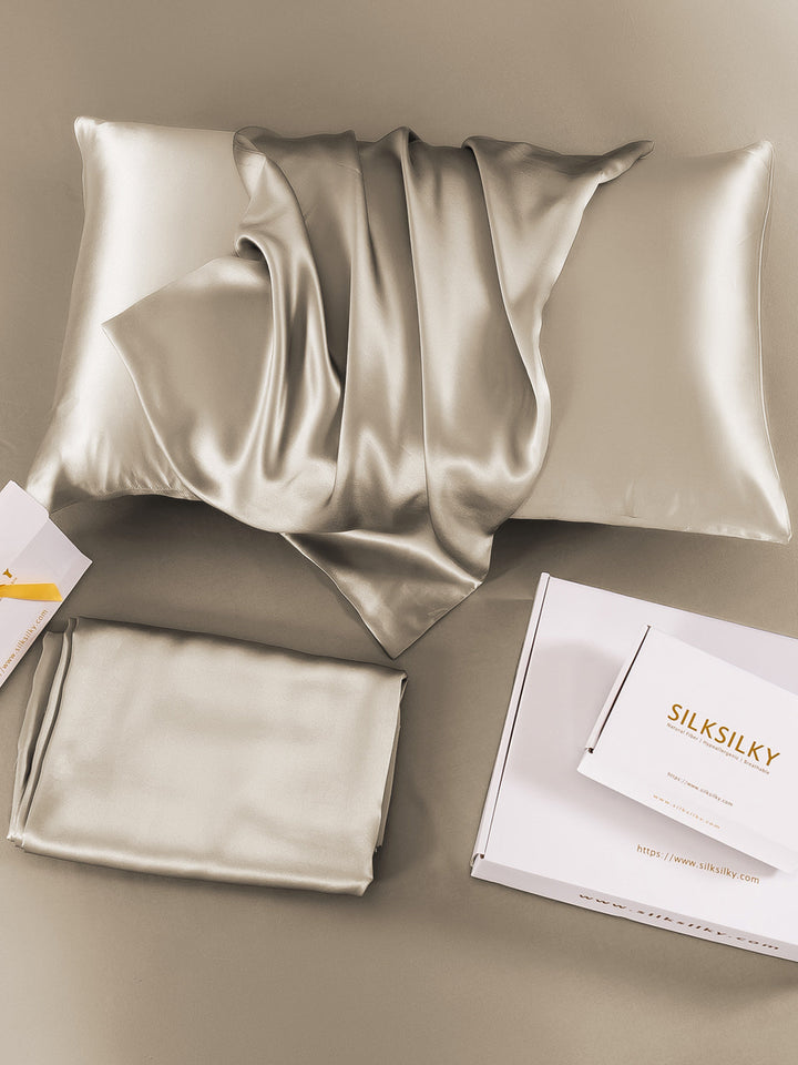 Mulberry Silk Pillowcase for Hair &amp; Skin - 22 Momme