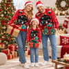 Matching Family Christmas Sweaters | Knitted Christmas Lights
