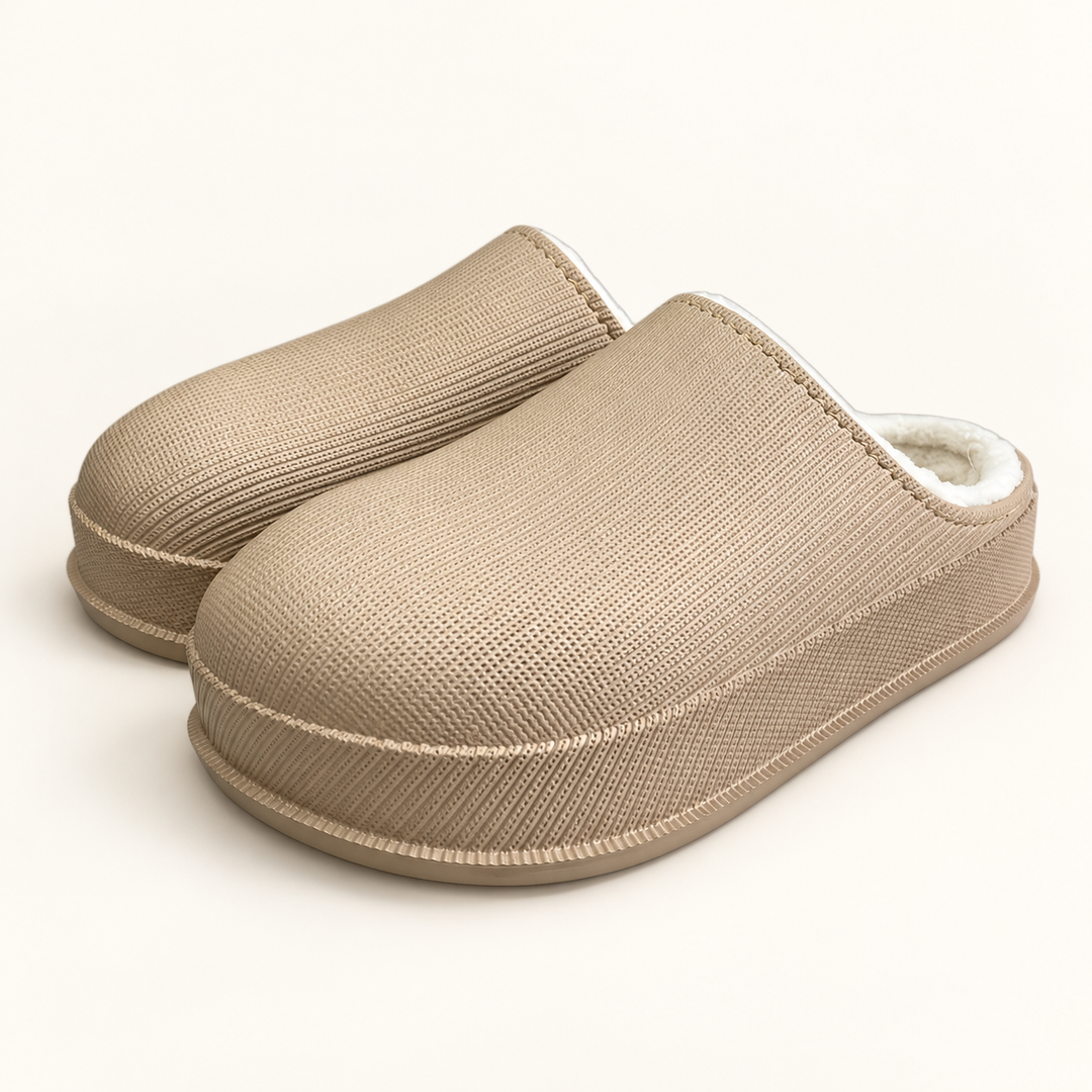 Slippers for Women, Cushioned Closed Toe Mules