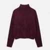 Women's Ribbed Turtleneck Sweater | Fitted Turtleneck Knit
