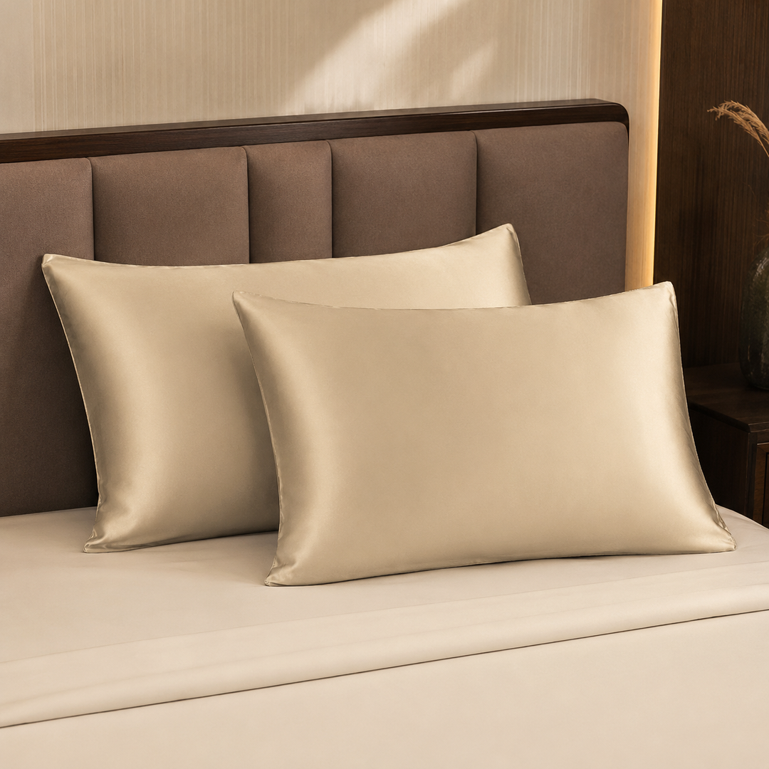Mulberry Silk Pillowcase Set of 2 for Hair &amp; Skin - 19 Momme
