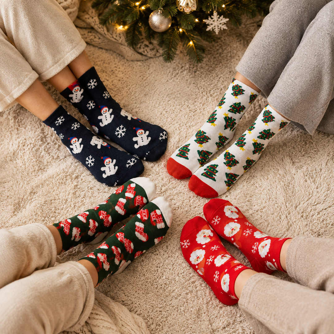 Christmas Socks Gift Box for Women, 4 Pairs – photo 2