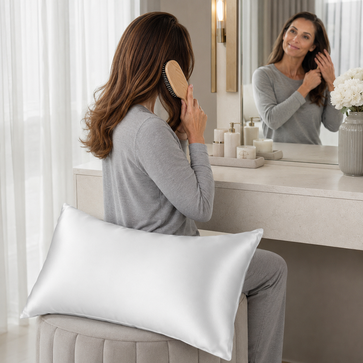 Mulberry Silk Pillowcase for Hair &amp; Skin - 22 Momme