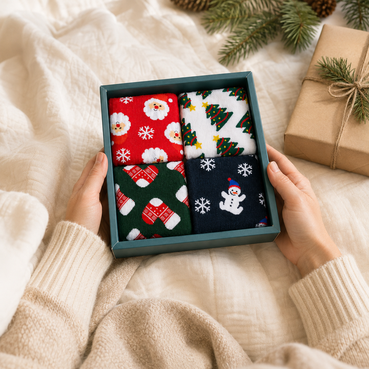 Christmas Socks Gift Box for Women, 4 Pairs – photo 6