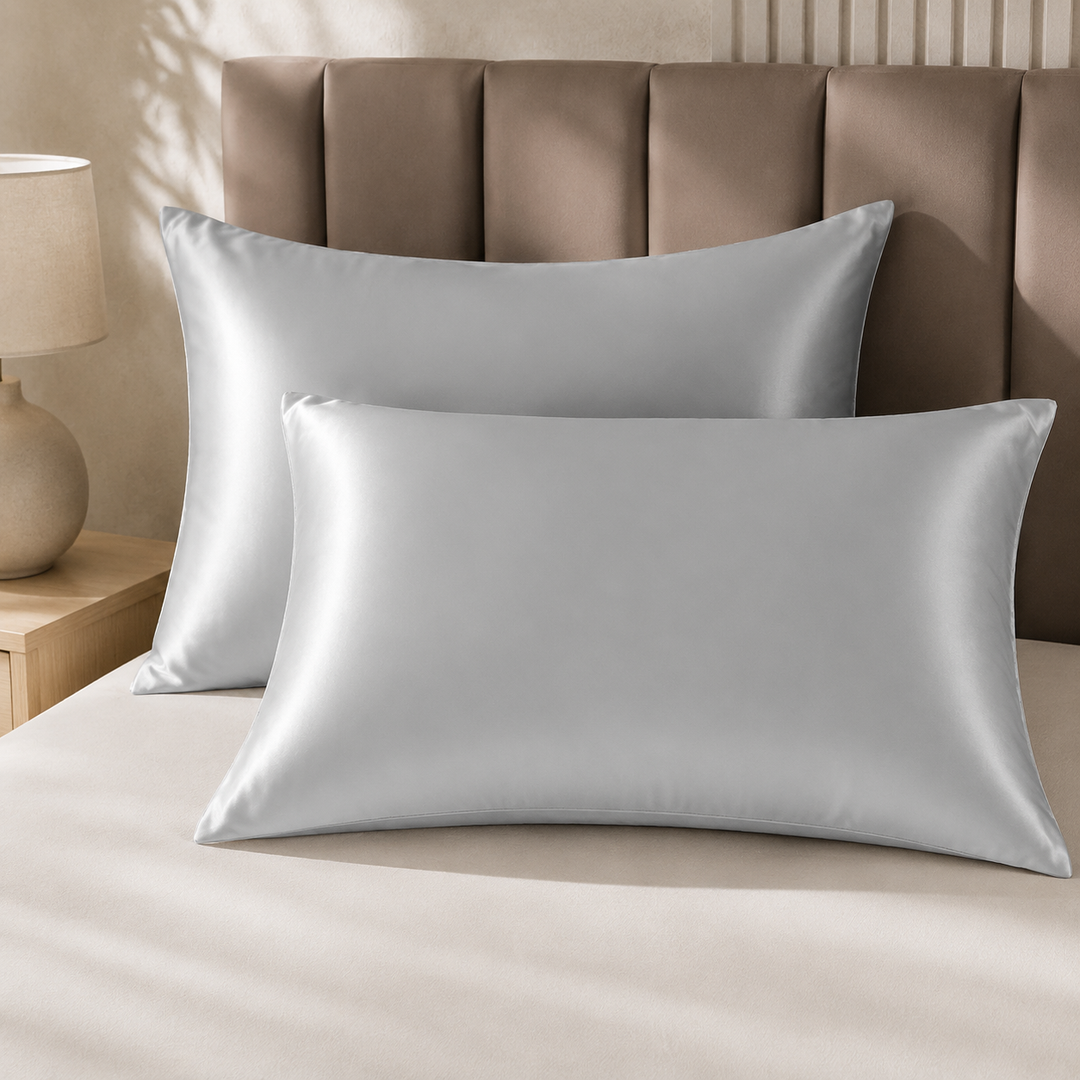 Mulberry Silk Pillowcase Set of 2 for Hair &amp; Skin - 19 Momme