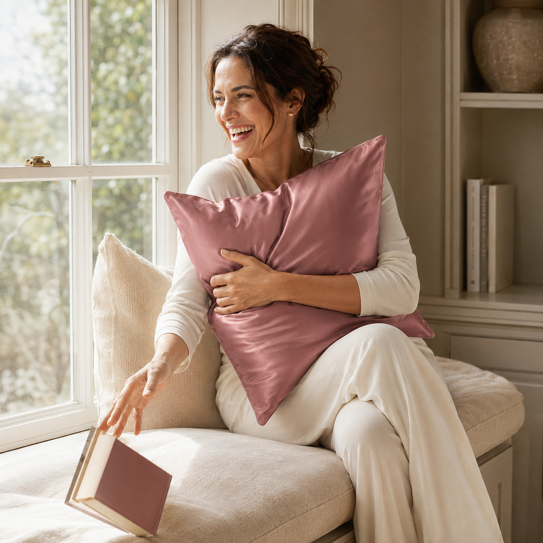 Mulberry Silk Pillowcase for Hair &amp; Skin - 22 Momme