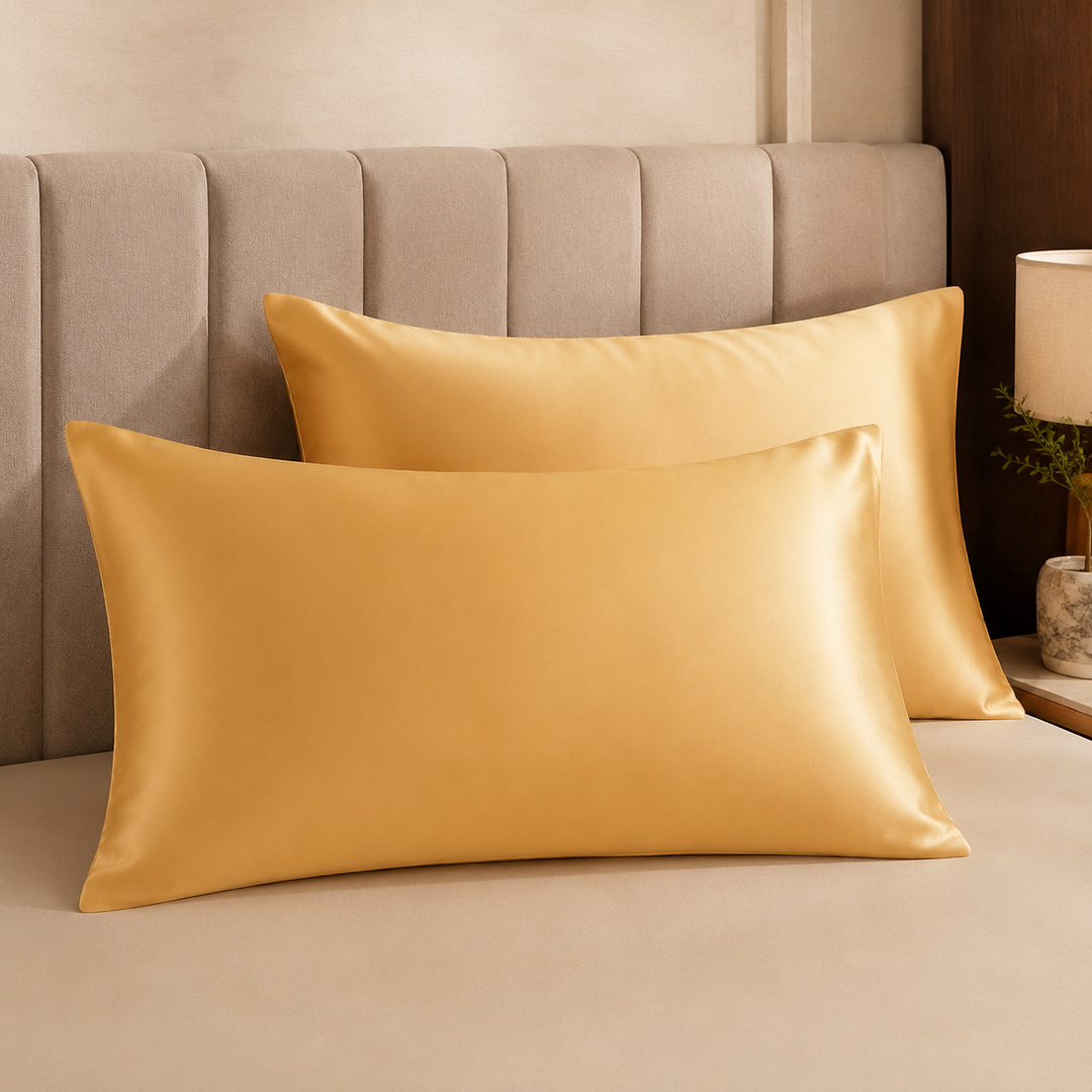 Mulberry Silk Pillowcase Set of 2 for Hair &amp; Skin - 19 Momme