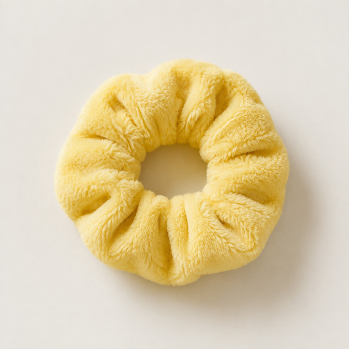 Plush Hair Scrunchies - Oversized Soft Hair Rings
