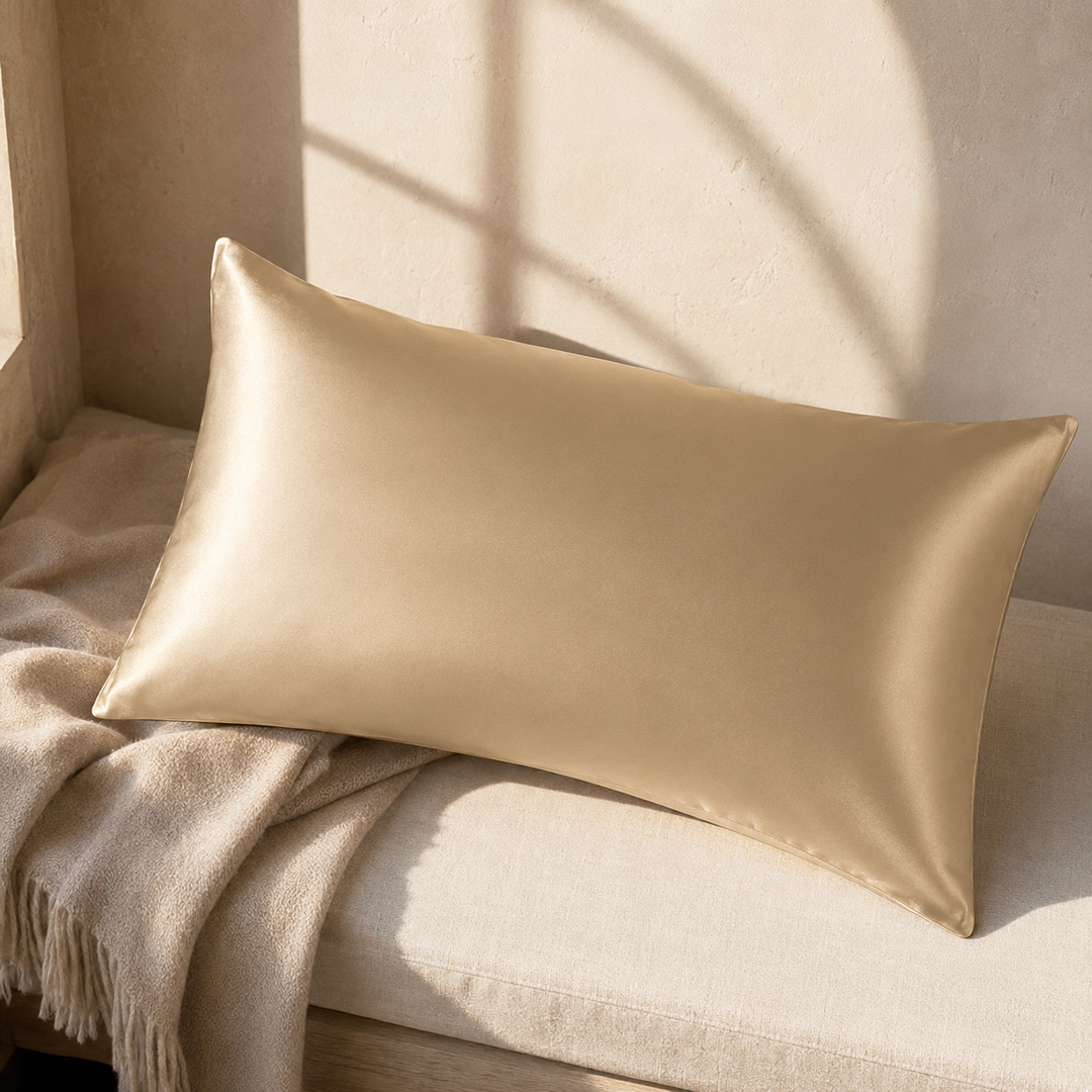 Mulberry Silk Pillowcase for Hair &amp; Skin - 22 Momme