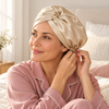 100% Mulberry Silk Sleep Bonnet - Double Layer, 19 Momme