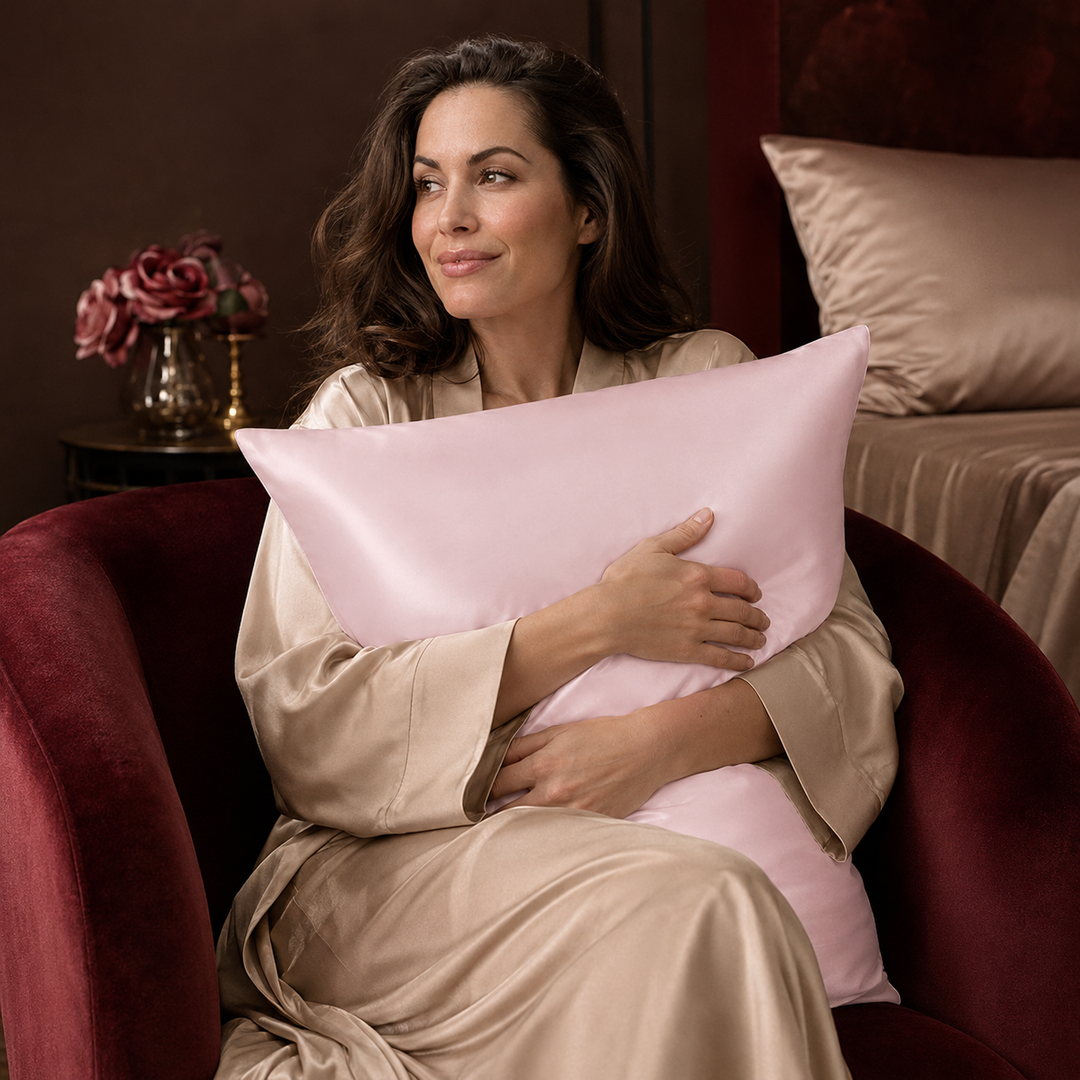 Mulberry Silk Pillowcase for Hair &amp; Skin - 22 Momme
