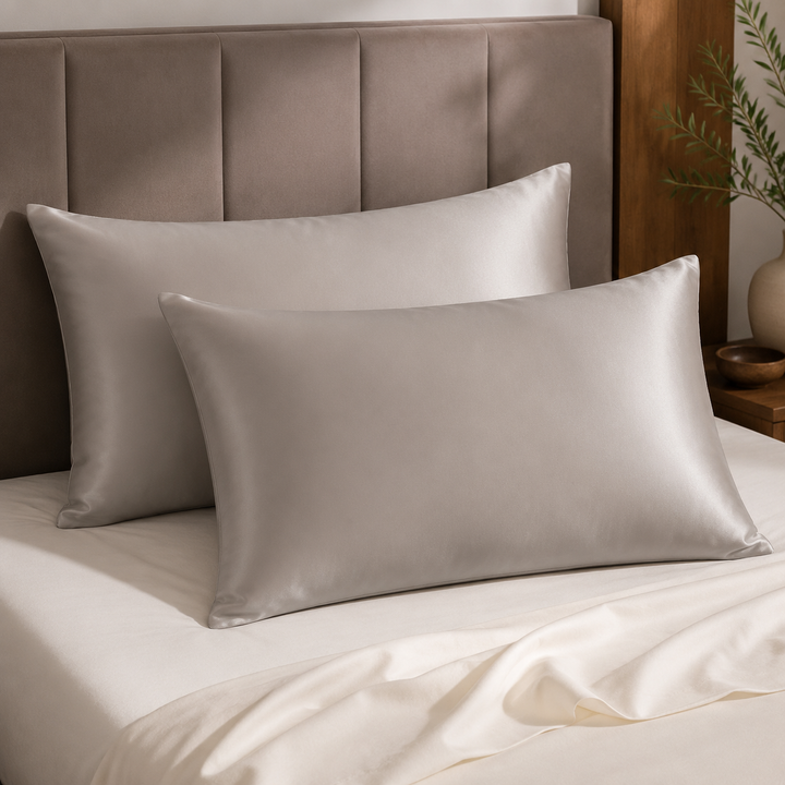 Mulberry Silk Pillowcase Set of 2 for Hair &amp; Skin - 19 Momme