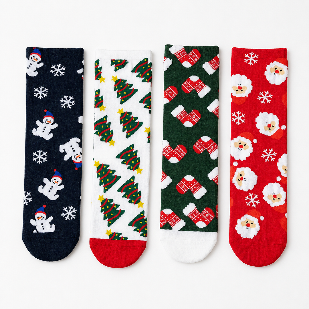 Christmas Socks Gift Box for Women, 4 Pairs – photo 4
