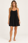 Swing Slip Nightgown for Women, Open Tie-Back Chemise