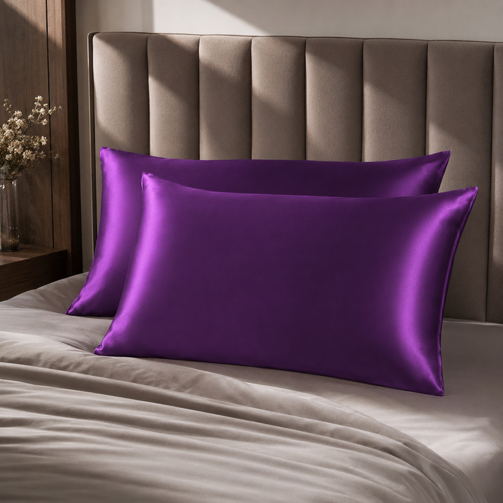 Mulberry Silk Pillowcase Set of 2 for Hair &amp; Skin - 19 Momme