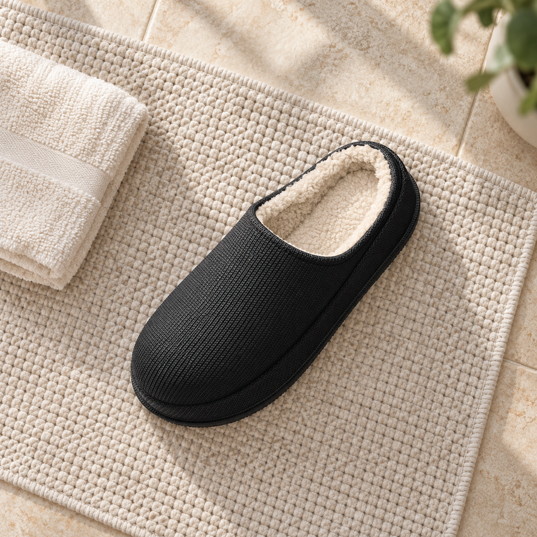Slippers for Women, Cushioned Closed Toe Mules