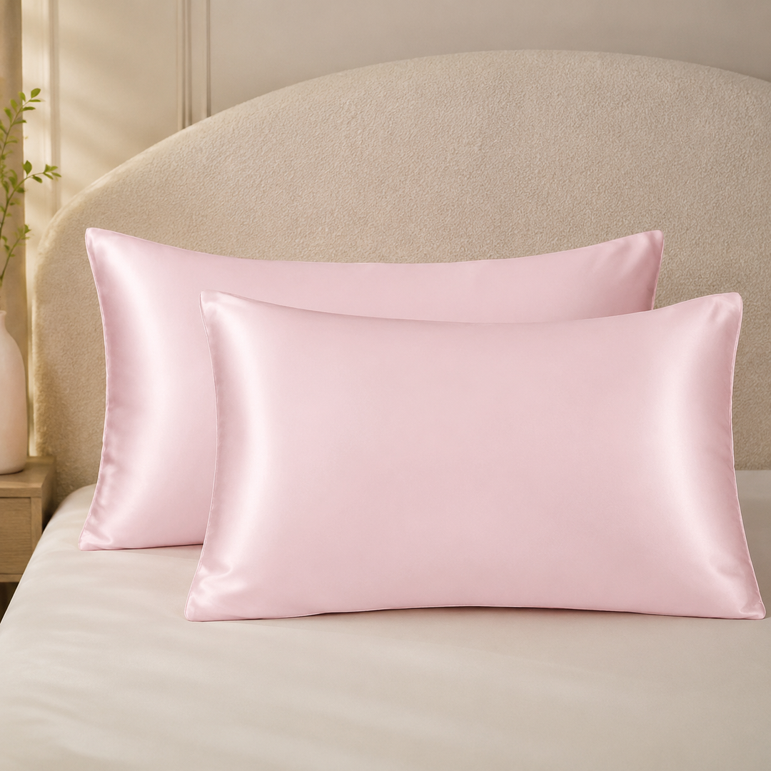 Mulberry Silk Pillowcase Set of 2 for Hair &amp; Skin - 19 Momme