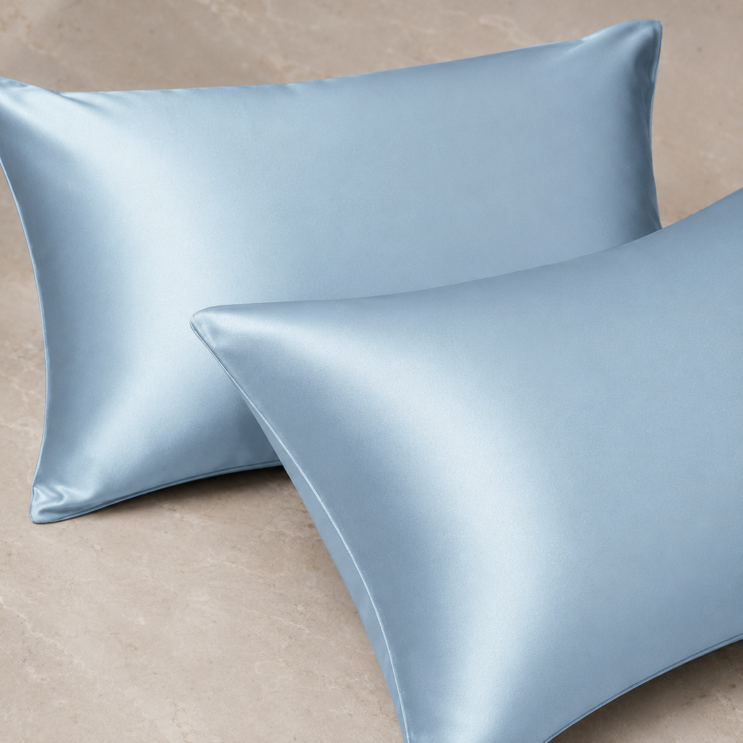 Mulberry Silk Pillowcase Set of 2 for Hair &amp; Skin - 19 Momme