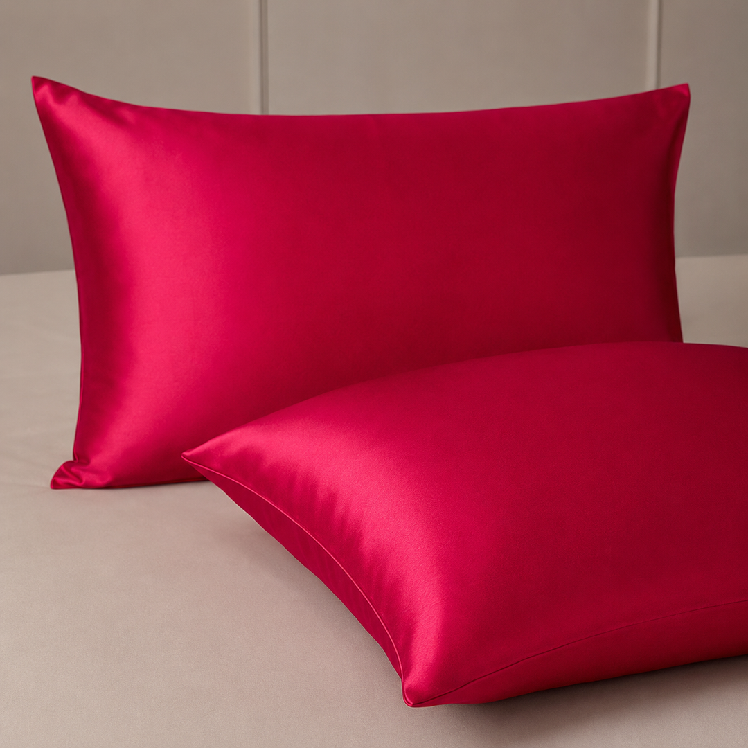 Mulberry Silk Pillowcase Set of 2 for Hair &amp; Skin - 19 Momme