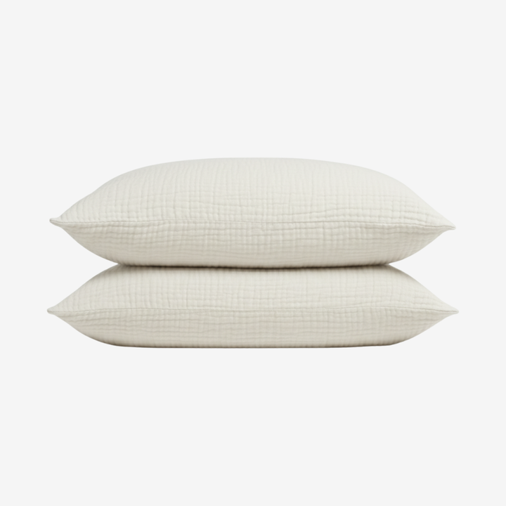 Muslin Cotton Pillowcase Set, 2 Pieces
