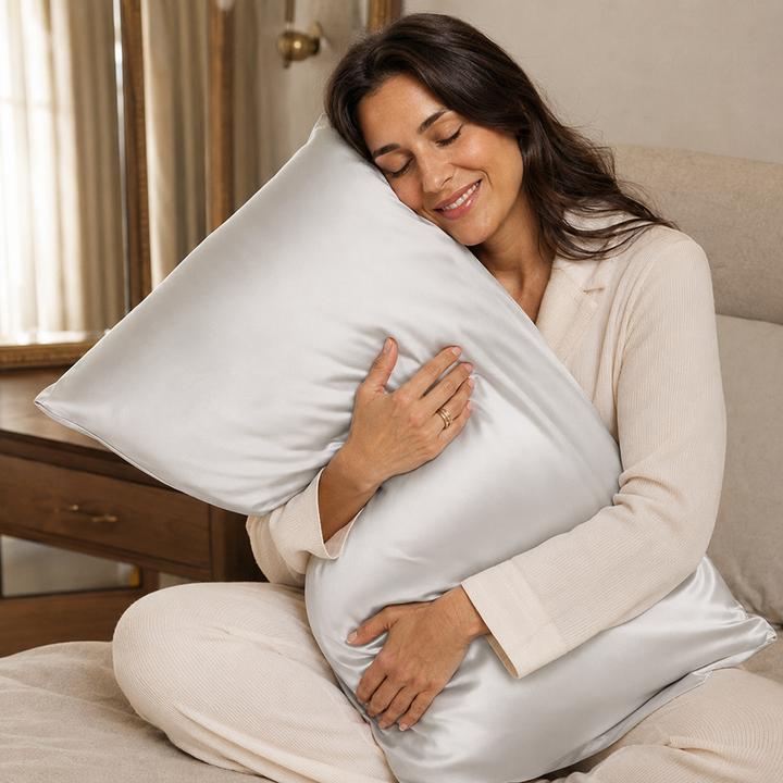 Mulberry Silk Pillowcase for Hair &amp; Skin - 19 Momme