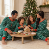 Matching Family Christmas Pajamas - Green Fair Isle
