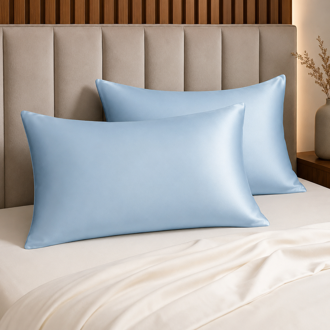 Mulberry Silk Pillowcase Set of 2 for Hair &amp; Skin - 19 Momme