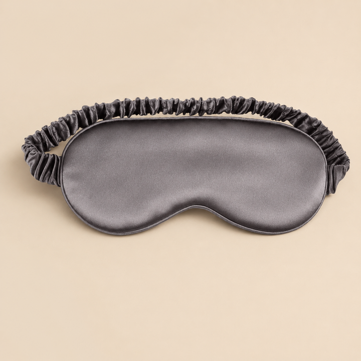 Mulberry Silk Sleep Eye Mask - Ruffle Trim