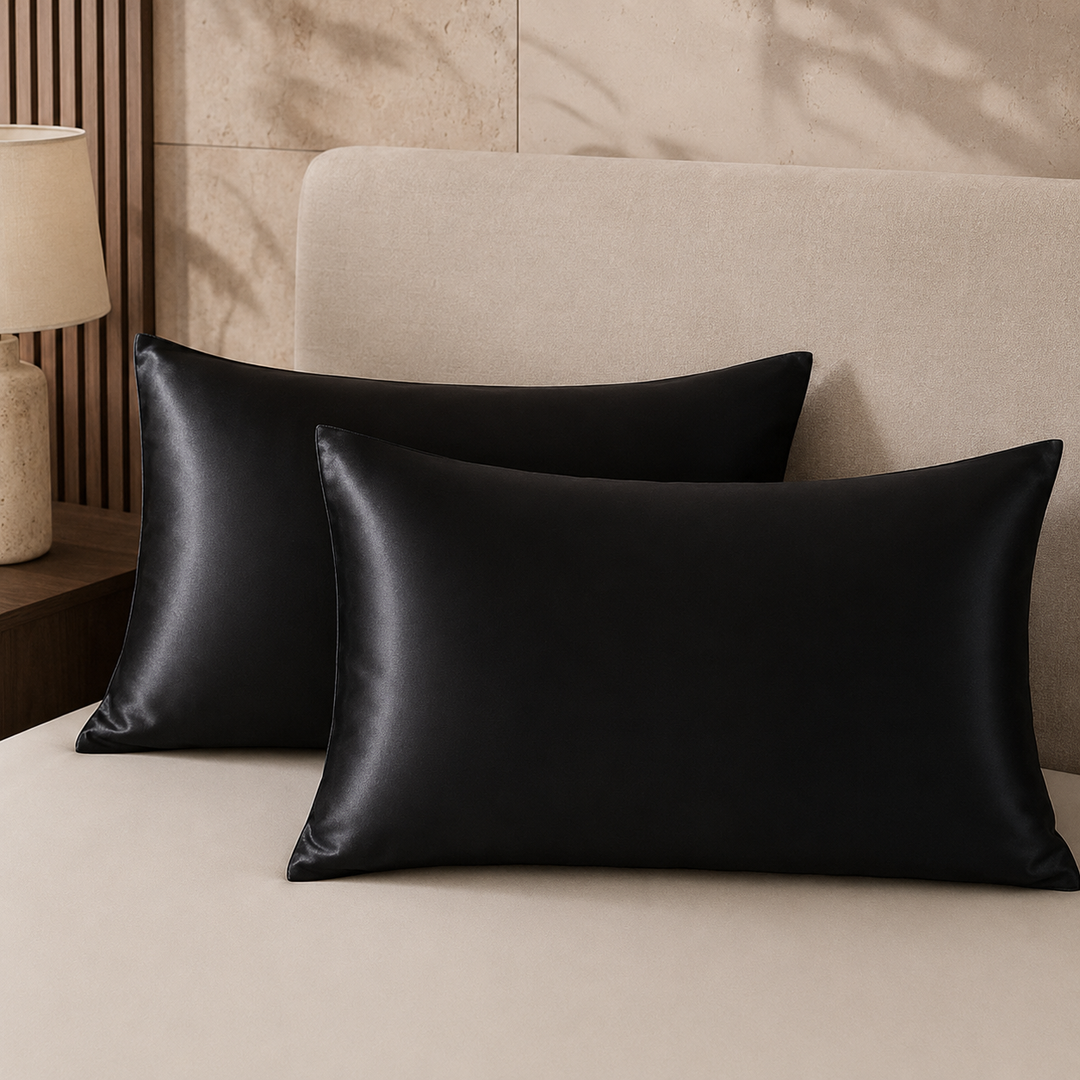 Mulberry Silk Pillowcase Set of 2 for Hair &amp; Skin - 19 Momme