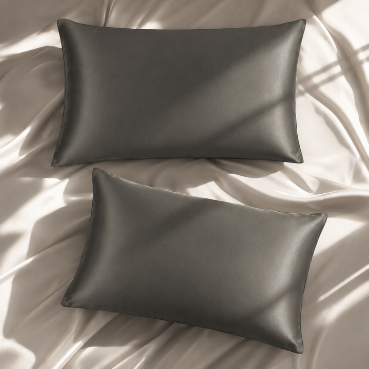 Mulberry Silk Pillowcase Set of 2 for Hair &amp; Skin - 19 Momme