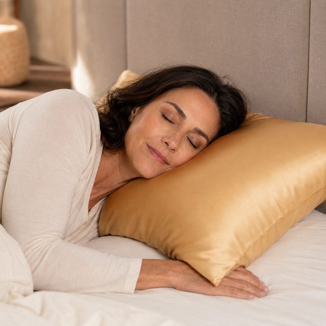 Mulberry Silk Pillowcase for Hair &amp; Skin - 22 Momme