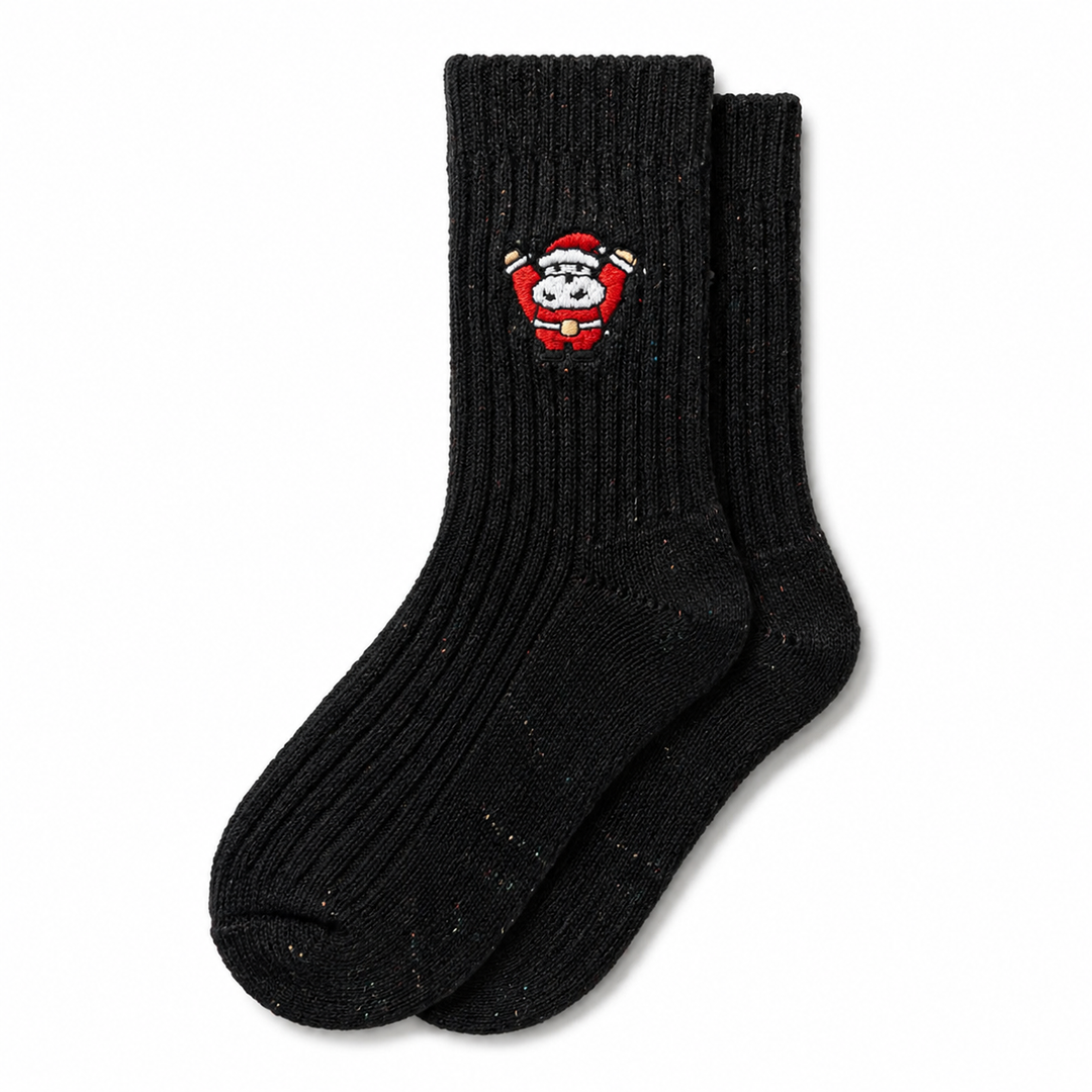 Snowman Cable Knit Socks for Women, Mid-Calf – photo 9