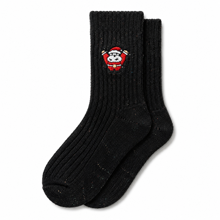 Snowman Cable Knit Socks for Women, Mid-Calf – photo 9