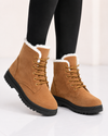 Women's Fur-Lined Snow Boots | Warm Non-Slip Winter Ankle Boots