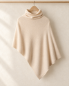 Knitted Fleece Shawl for Women, One Size