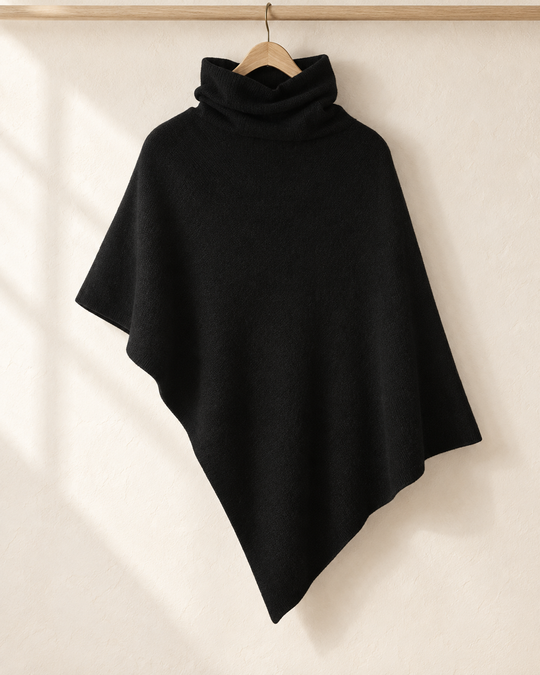 Knitted Fleece Shawl for Women, One Size