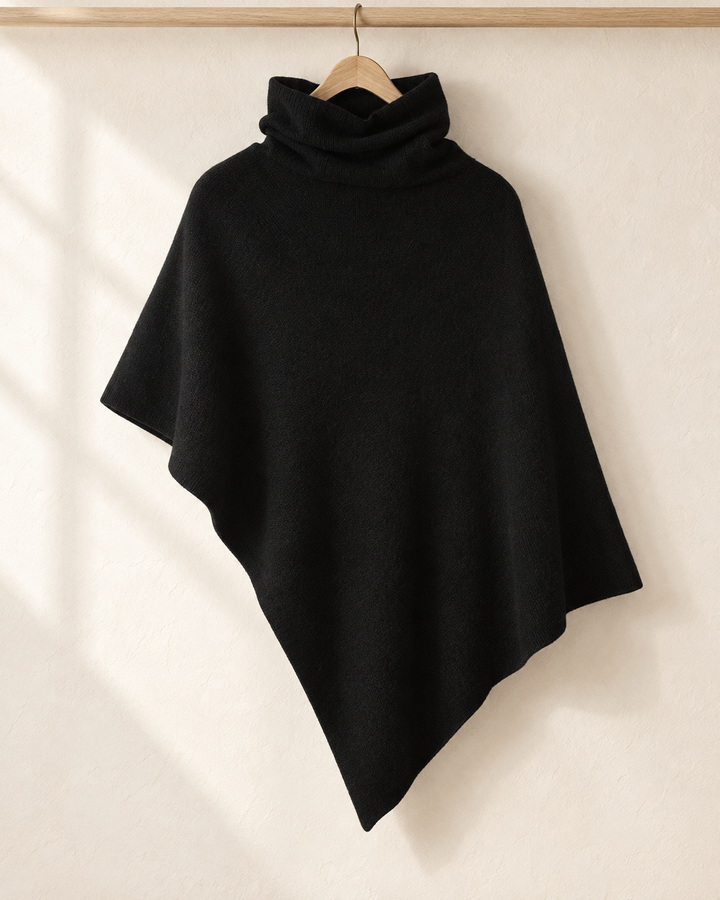 Knitted Fleece Shawl for Women, One Size