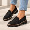 Women's Comfort Loafers | Arch Support Slip-On, Chunky Sole