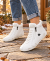 Women's Wide Fit Winter Boots | Fur-Lined Lace-Up, Side Zip