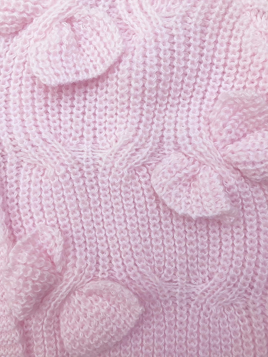 Cable Knit Cardigan for Women, V-Neck with Bow Detail