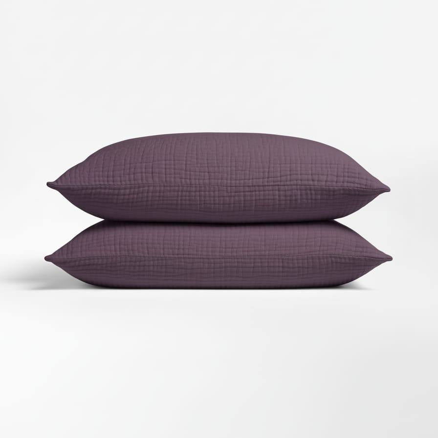 Muslin Cotton Pillowcase Set, 2 Pieces