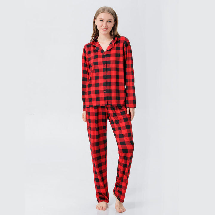 Matching Family Christmas Pajamas - Red Buffalo Plaid