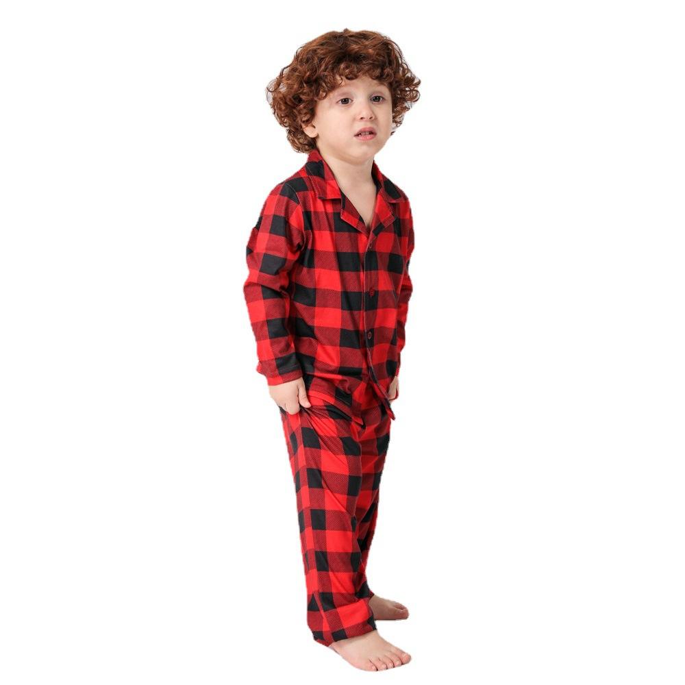 Matching Family Christmas Pajamas - Red Buffalo Plaid