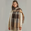 Women's Checked Scarf | Classic Soft-Weave Winter Scarf