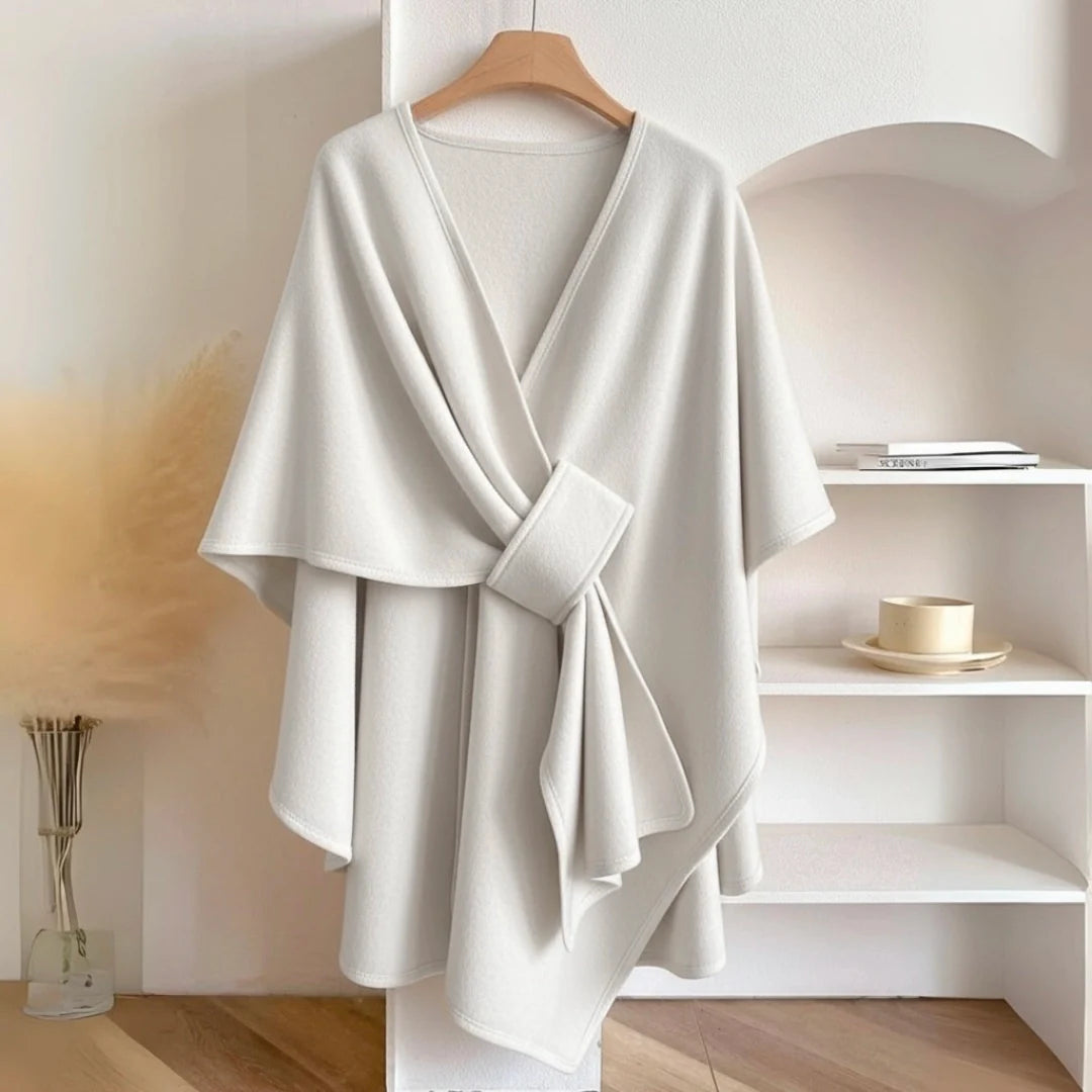 Fleece Drape Shawl for Women, One Size