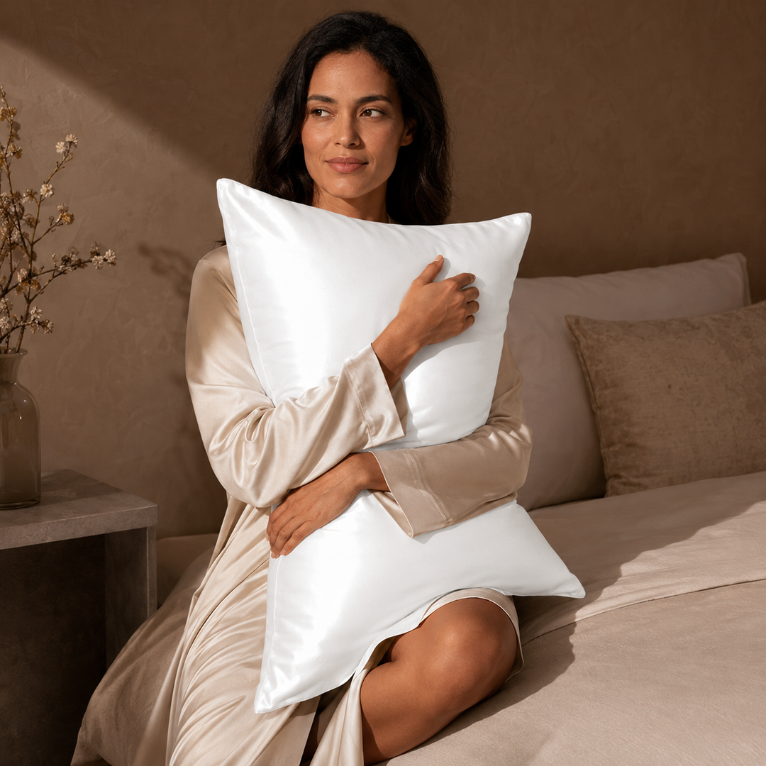 Mulberry Silk Pillowcase for Hair &amp; Skin - 22 Momme
