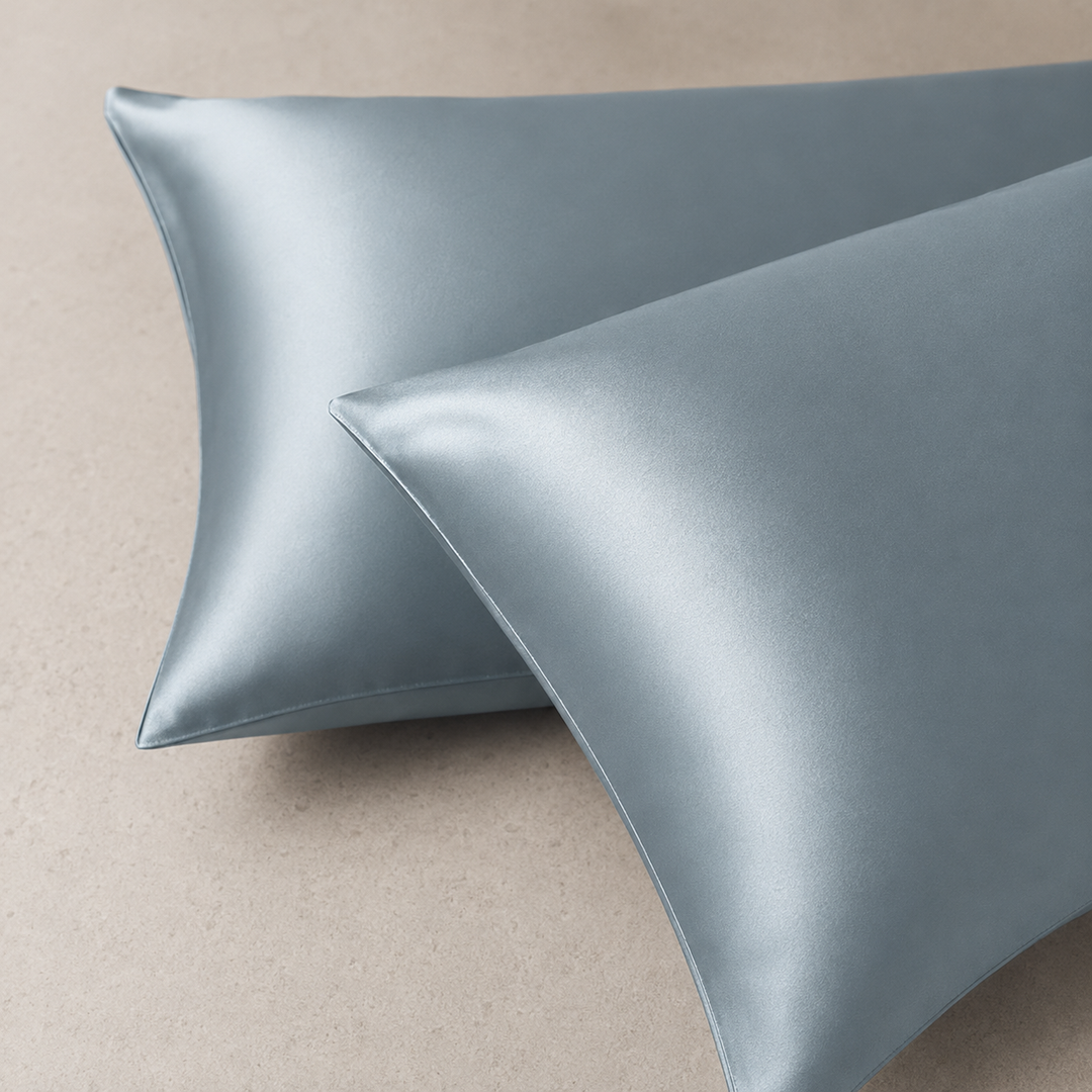 Mulberry Silk Pillowcase Set of 2 for Hair &amp; Skin - 19 Momme